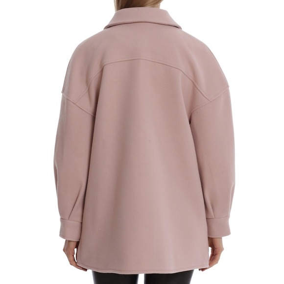 AVEC LES FILLES  Oversized Shaket / Jacket - Blush Color - Picture 4 of 11